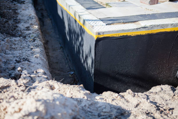 Professional Exterior Waterproofing technician working in Middletown, MD